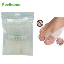 6 шт. массаж ног зимние медицинский силиконовый гель для ног вальгусной деформации большого пальца стопы! ортопедическая накладка от коррекции грузовик носок стелька, смягчающая давление на кость Z43201