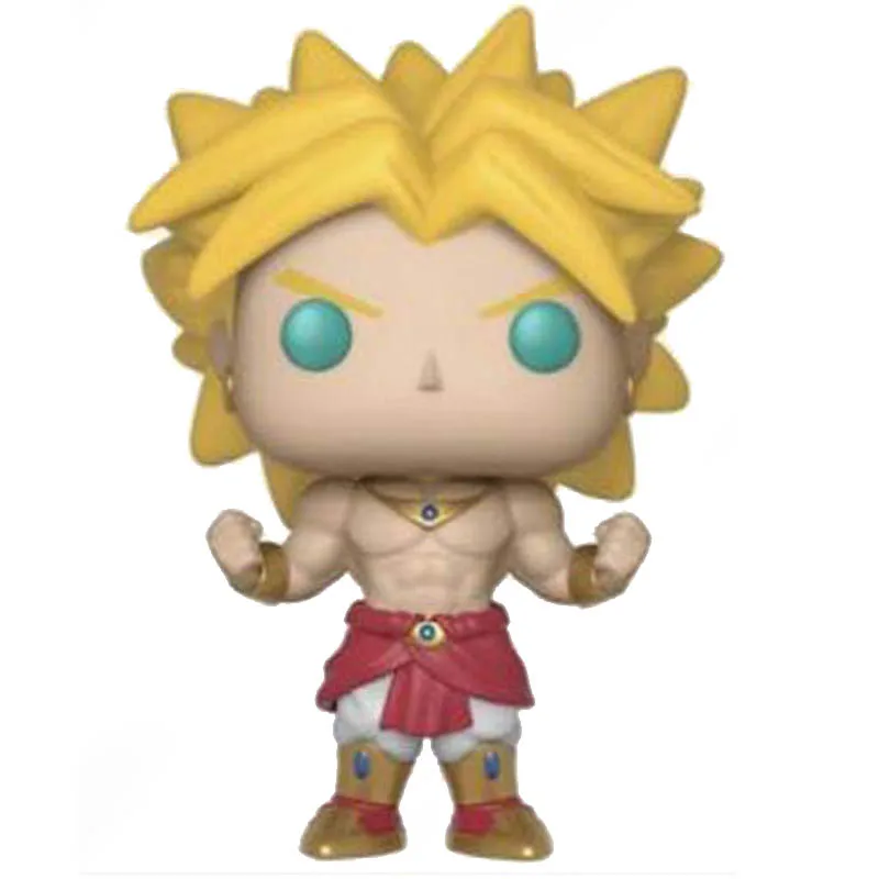 

Dragon Ball Z Super Saiyan Broly Vinyl Figure Collection Model Toys 10cm