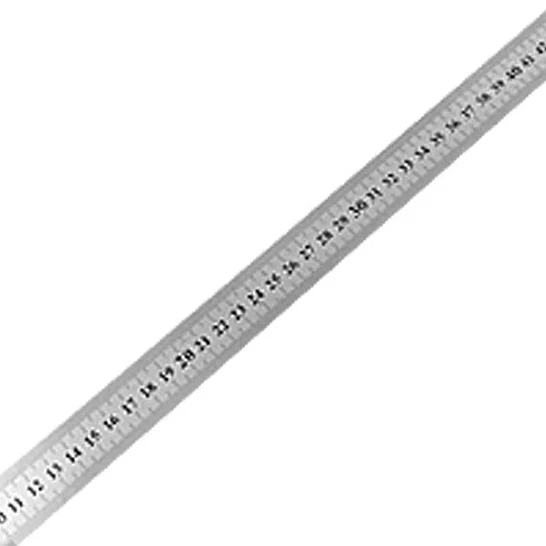 

BLEL Hot 60cm Stainless Metal Measuring Straight Ruler