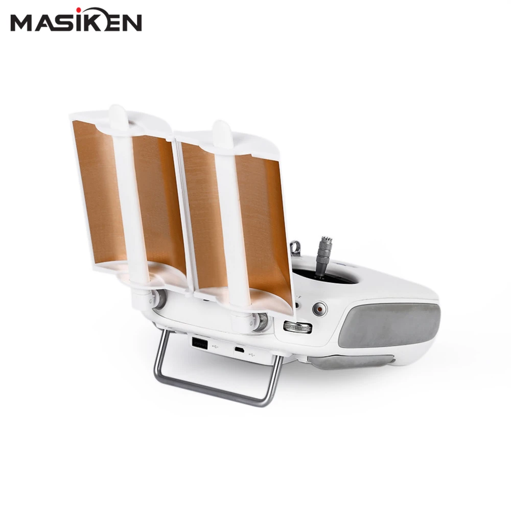 MASiKEN Antenna Signal Booster For DJI Phantom 4 Drone Golden Foldable Extended Range Parabolic Accessories MASiKEN Antenna Signal Booster For DJI Phantom 4 Drone Golden Foldable Extended Range Parabolic Accessories