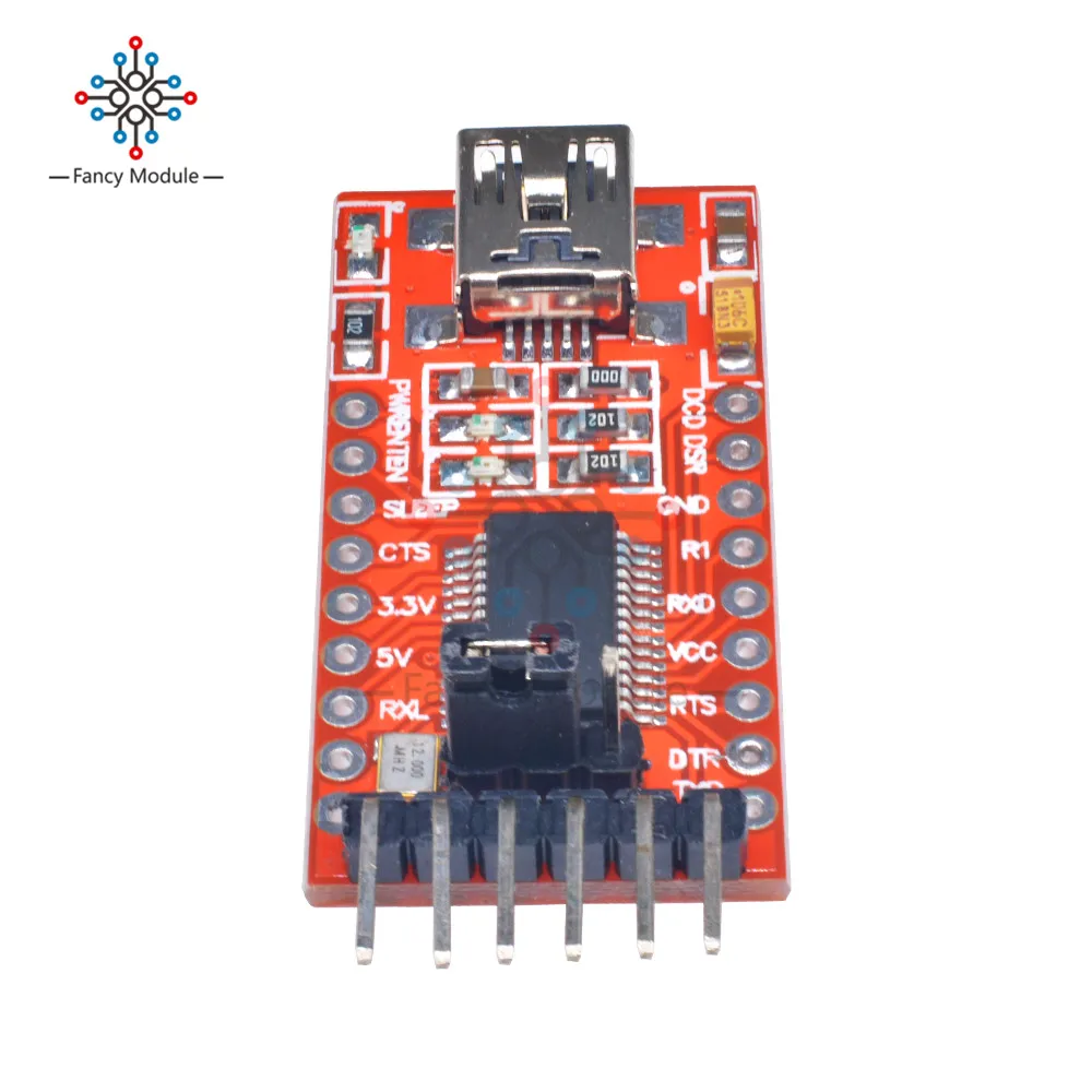 FT232RL FTDI сериалов модуль адаптера мини Порты и разъёмы для Arduino USB к ttl 3,3 V 5,5 V