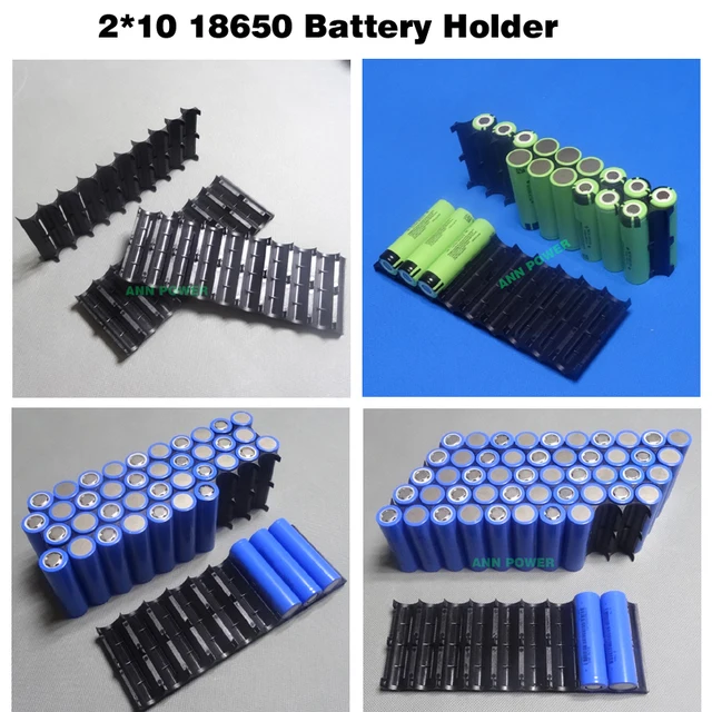 Plastic 4x5 18650 Cell Holder 20 Cells 18650 Lithium Battery Holder Bracket $1.5 - Wholesale China 18650 Cell Holder At Factory Prices From Dongguan Musel Hardware Electronic Co., Limited