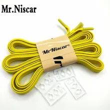 Mr. Niscar 1 пара креативные резиновые эластичные ленивые шнурки для кроссовок взрослые беговые шнурки без завязок Детские атлетические шнурки желтые