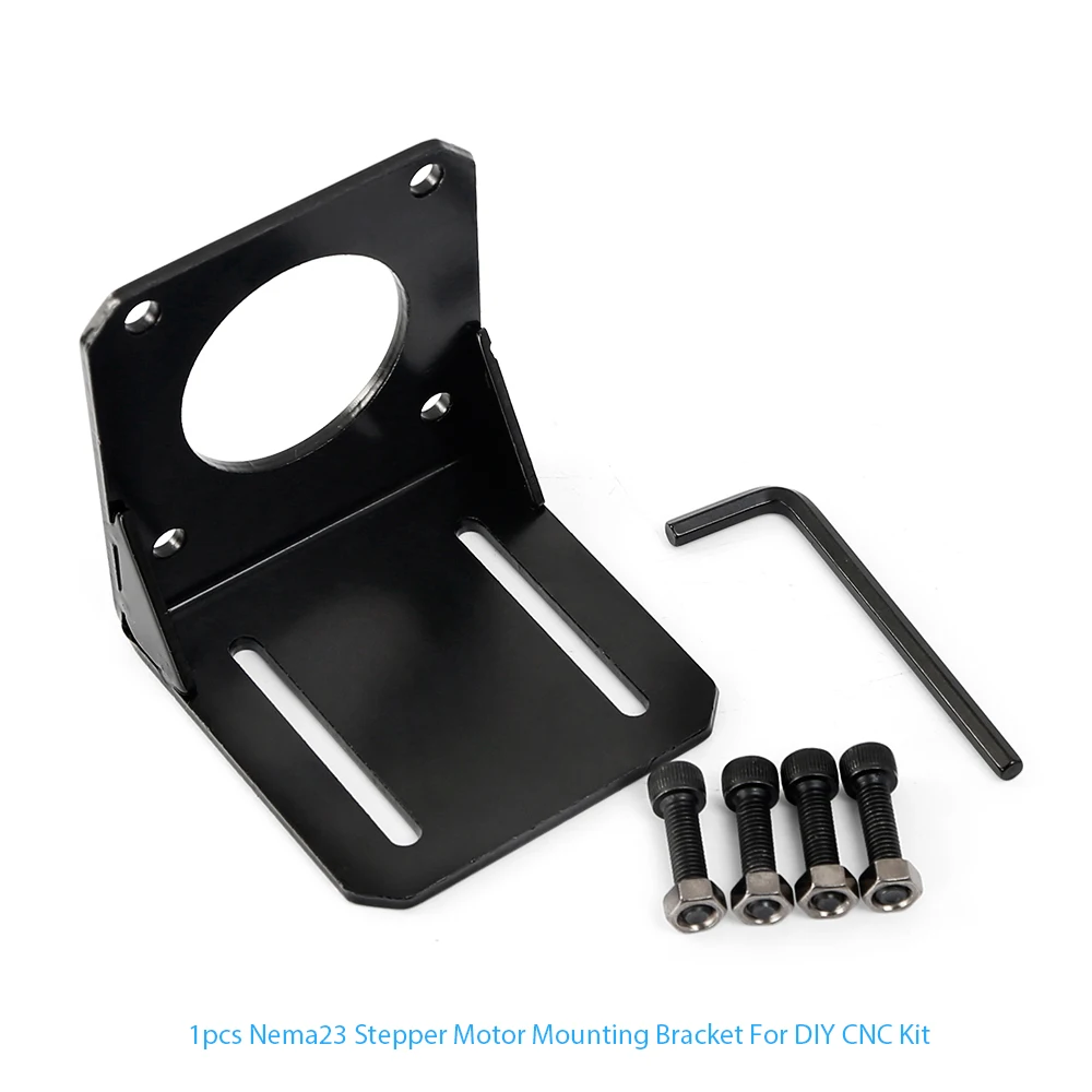 

1pc L Type Nema23 Stepper Motor Mounting Bracket For DIY Router/Mill/Plasma