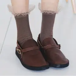 Harajuku/осенне-зимние женские сетчатые носки женские милые хлопковые носки повседневные носки для девочек женские носки Calcetines Mujer