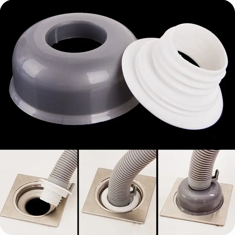 Washing Machine Pool Seal Ring Silicone Sewer Pipe Drain Sealing Plug
