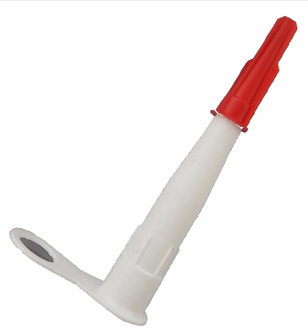 BC-P016-cartridge sealant nozzle with anti dry cap