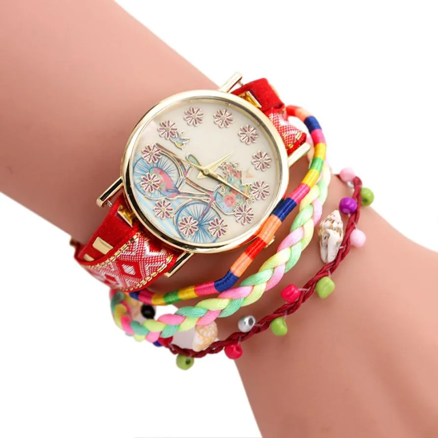 

Timezone#301 Fashion Wome's Watch Casual Analog Quartz Women Canvas Band Watch Bracelet Watch Free Shipping