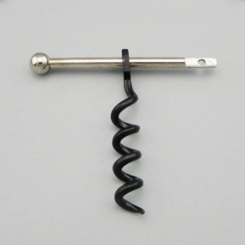 

Creative Multifunctional Mini Outdoor Stainless Steel Red Corkscrew Wine Bottle Opener with Ring Keychain Bottle Opener