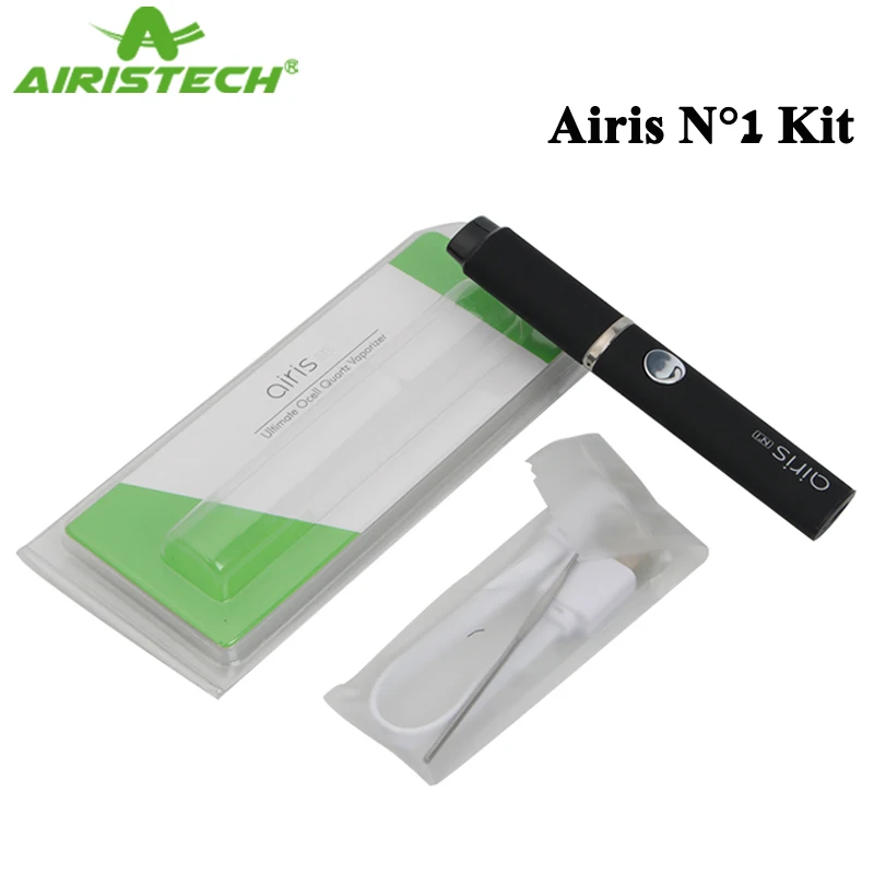 

Original Airistech Airis N1 Vaporizer Wax Vape Pen 360mah battery N 1 Fully Ceramic Heating Chamber Electronic Cigarette Vapor