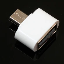 50 шт./лот мини микро usb к USB хост-адаптер OTG для мобильного телефона планшетного ПК Подключение к U flash/мышь/клавиатура
