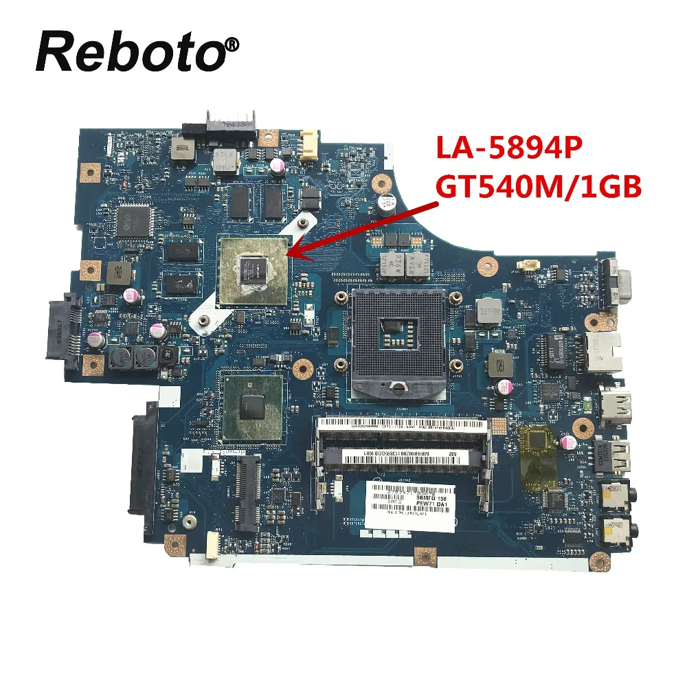 Материнская плата для ноутбука ACER 5742 5742G TK85 GT540M/1GB GPU DDR3 MBRB902001 MBRDP02002 определенной