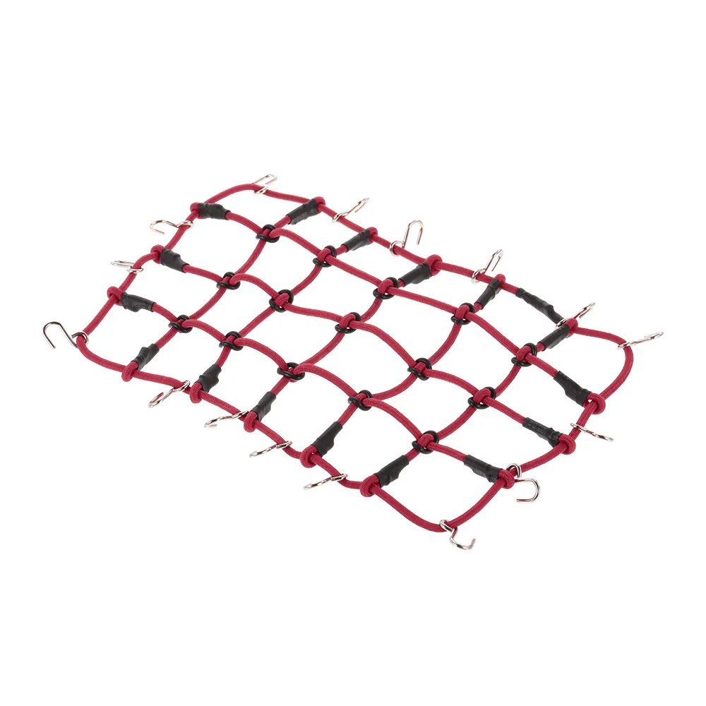 RC 110 RC Rock Crawler Elastic Luggage Net for Axial SCX10 90046 D90 TRX-4 Model Truck RC Car Parts Accessories baja (7)