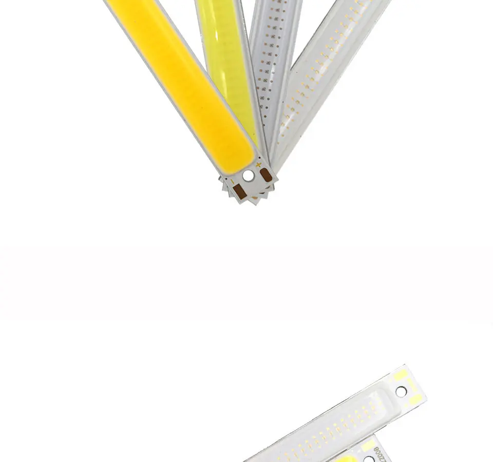 608mm Battery Powered 3.7V COB LED Light Source Strip Lamp DC3-4V Warm Cool White Blue Red Color Bulb for DIY Lighting (3)
