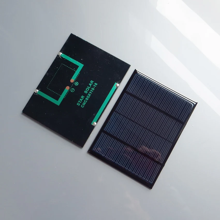 10 шт. 18 В 1,5 Вт мини Панели солнечные PV Малый солнечных батарей модуль DIY Солнечное Мощность