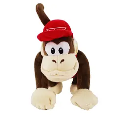 10 шт./лот 14 см Super Mario Bros Donkey Kong Diddy Kong макакос Animais Животные Куклы и игрушки