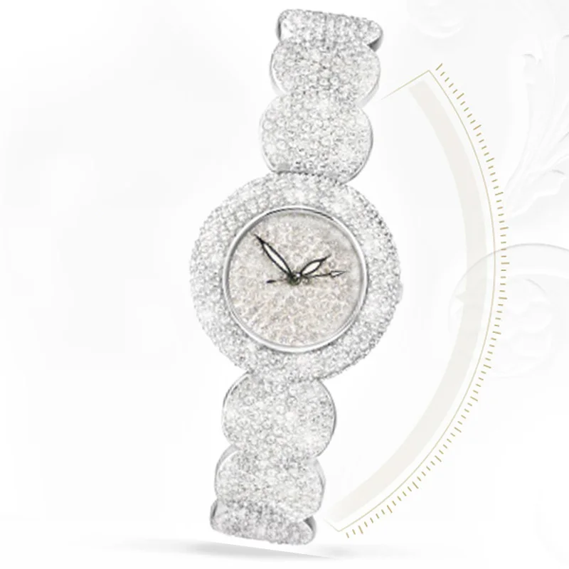 Женские часы, роскошные часы с бриллиантами, знаменитый элегантный браслет, платье, часы, женские наручные часы, Relogios Femininos saat ZDJ021
