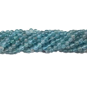 

LiiJi Unique Beading Real Apatite Round Bead 6mm DIY Jewelry Making Bracelet or Necklace Approx 39cm