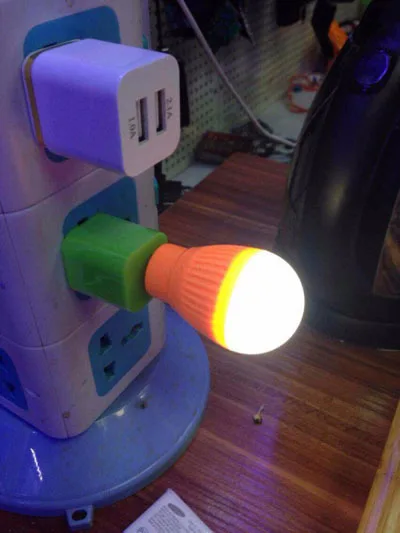 USB Светодиодная лампа 5 в 5730SMD 360 градусов белый желтый красный зеленый синий