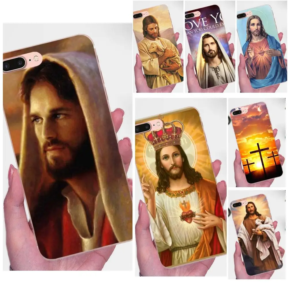 Для Galaxy A3 A5 A7 On5 On7 2015 2016 2017 Grand Alpha G850 Core2 Prime S2 I9082 ТПУ хипстерский чехол Jesus на