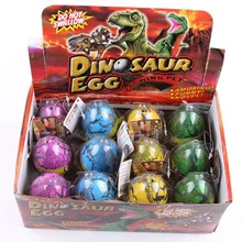 Große Größe 12 teile/satz Wasser Schraffur Inflation Dinosaur Egg Neuheit Spielzeug Risse Wachsen Egg Lernspielzeug Für Baby-50