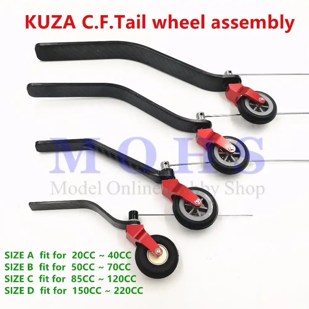 rc plane tail wheel assembly