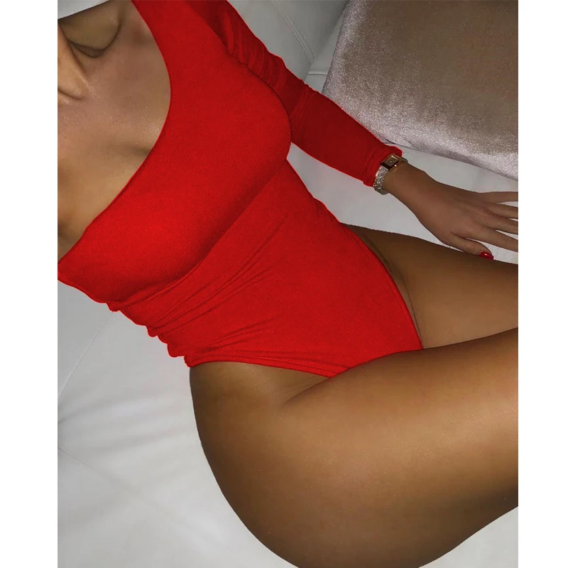 

sexy swimsuit women beach wear set one shoulder long sleeve orange bikinis 2019 high waisted swimwear swimming suit for womens