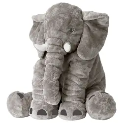 CHCDMP 40/60 см для плюшевый слон мягкие, слон спокойная кукла, друг детские игрушки слон подушка, плюшевые игрушки кукла