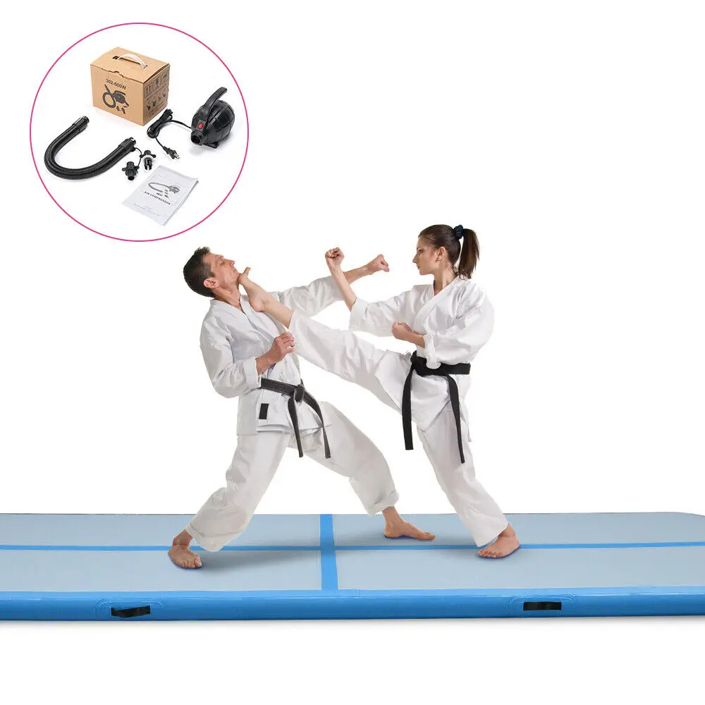 

Inflatable Gymnastics AirTrack Tumbling Air Track Floor 5m Trampoline Electric Air Pump for Home Use/Training/Cheerleading/Beach