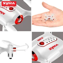 Mini Drone gps 2017 With Camera SYMA X20 2.4G 4CH 6-AIX Quadcopter Battery Operated Light Controller HD Helicopter Black White