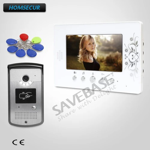 

HOMSECUR Ship from RU 7inch Wired Video Door Intercom System with IR Night Vision for Home Security