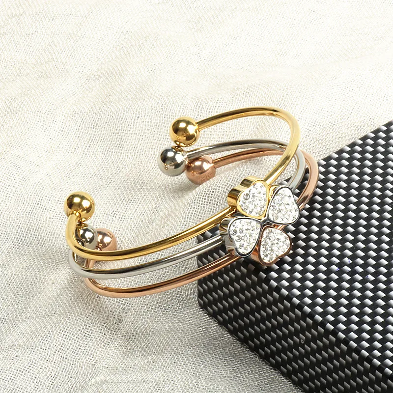 

Again Jewel Fashion Jewelry Stainless Steel Men And Women Bracelets Bangles Nails Cuff Bracelet jewelry Valentine Love Gift