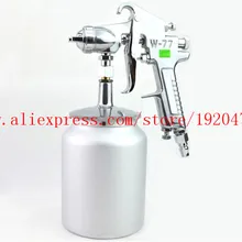 Профессиональный W-77 Распылитель 2,0/2,5/3,0 мм 1000 мл Авто покрытие краски пистолет мебель краски пистолет распылитель