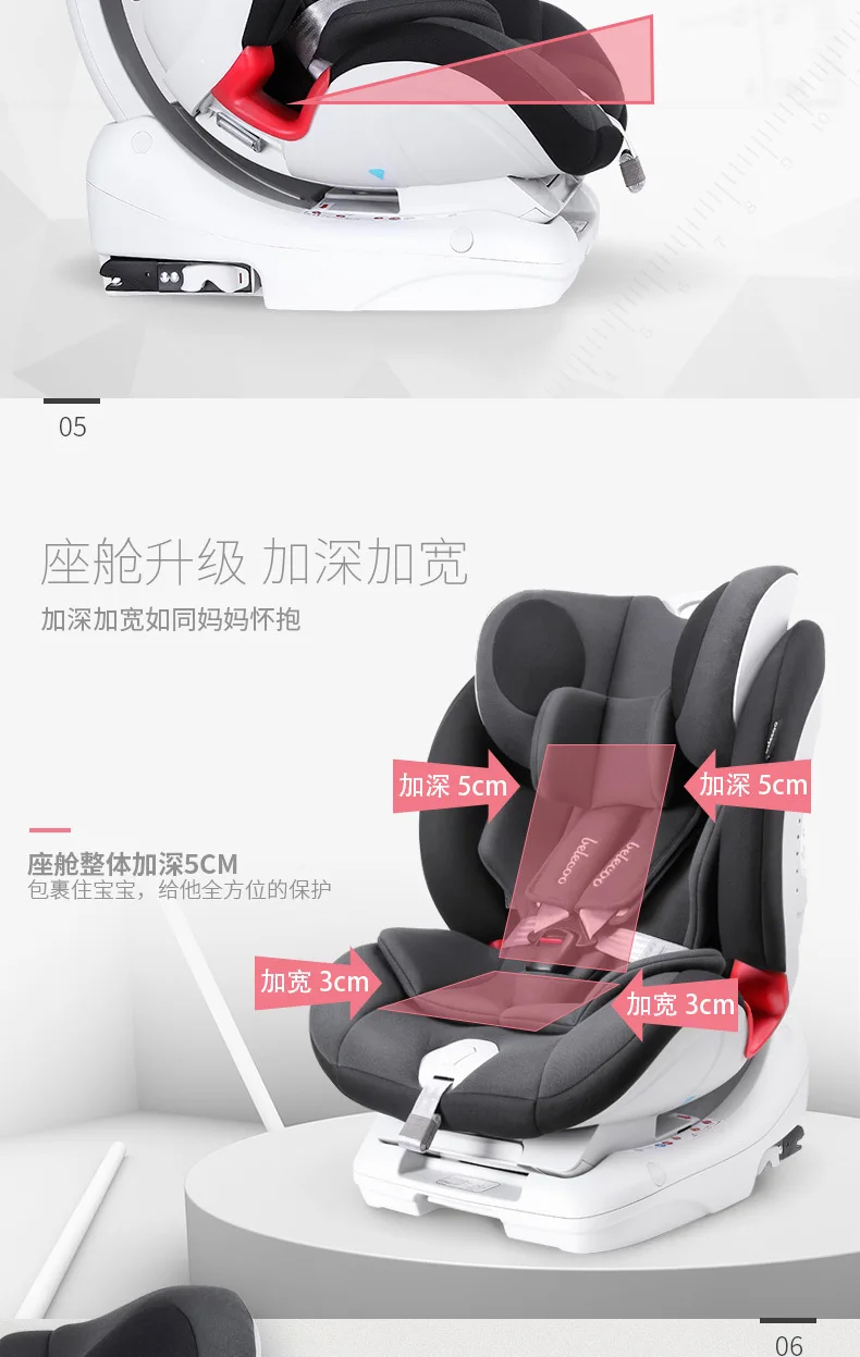 Детское безопасное сиденье, автомобиль для малышей, простой для детей 0-12 лет, детское портативное универсальное сиденье isofix