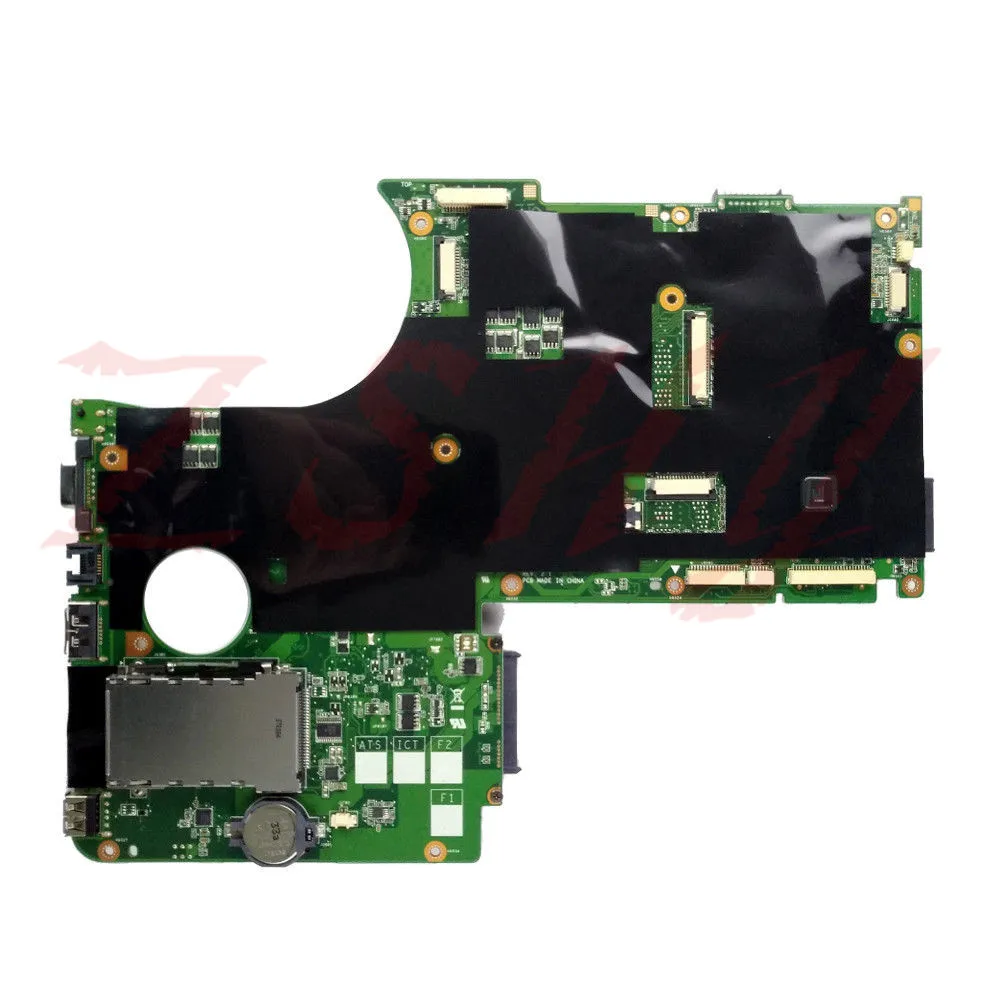 

For ASUS N71JA laptop motherboard 60-NXGMB1100 N71JA REV2.1 DDR3 PGA 989 Free Shipping 100% test ok