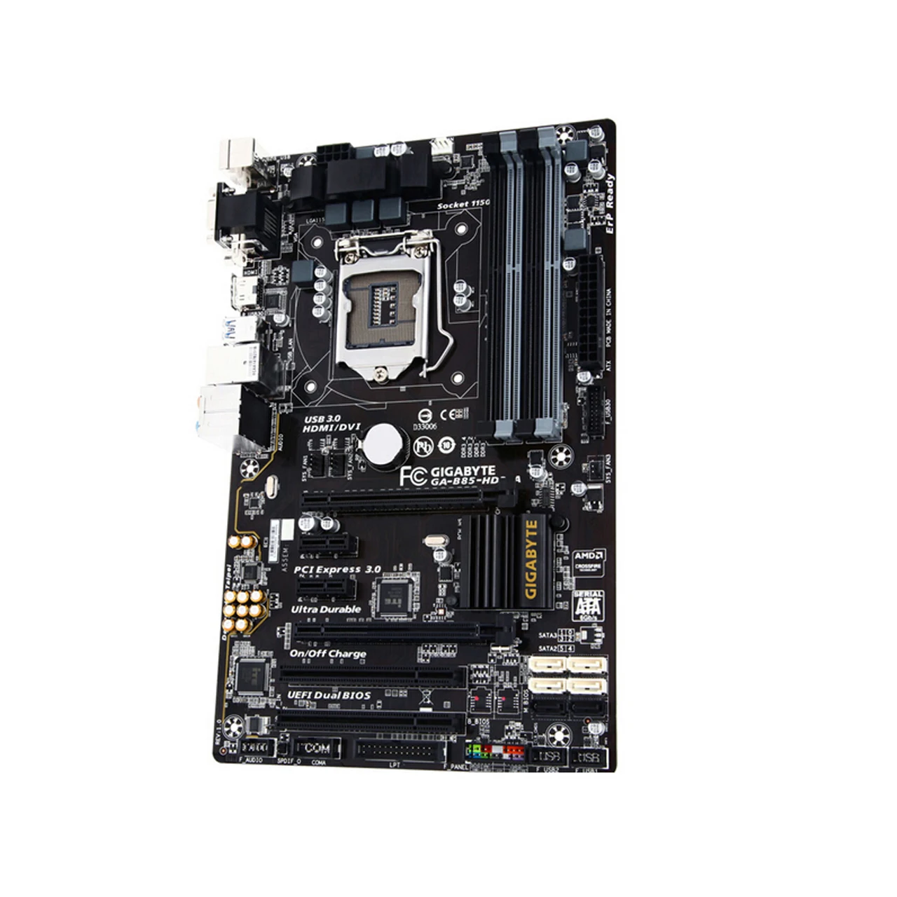 Для Intel B85 DDR3 оригинальная материнская плата Gigabyte GA-B85-HD3-A LGA 1150 32G B85-HD3-A настольная материнская плата SATA 3 USB3 б/у