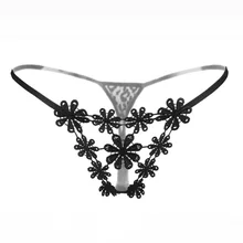 2017 Sexy G-string Underwear Hollow Women Brief Lace Seamless Knickers Transparent Lingerie Female Underpants Embroidery Panties