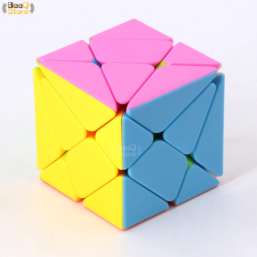 Осевой магический куб, изменяющийся нерегулярно, кубик Jingang, ветряные колеса, куб 3x3, Фишер, кубик, без наклеек, 3x3x3, Cubo Magico, красочный корпус