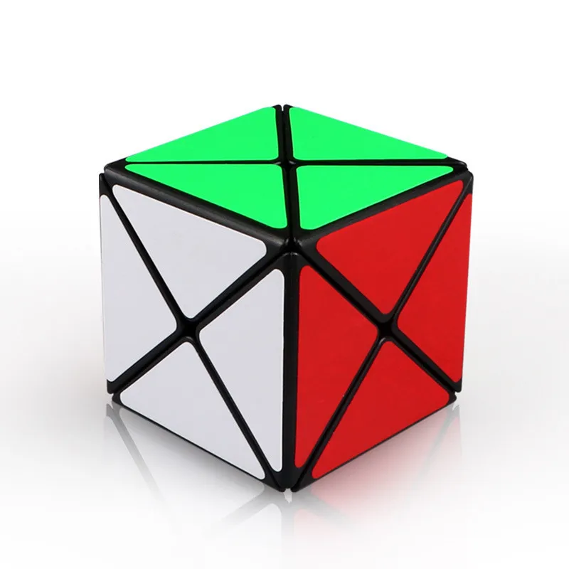 

2x2x2 X Strange Shape Magic Cube 5.6*5.6*5.6CM ABS Sticker Speed Puzzle Axis Cube Educational Toys For Children Gift