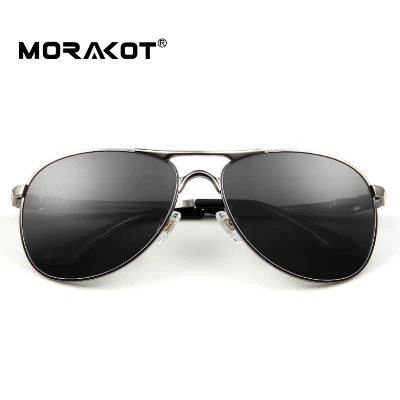 MORAKOT, поляризационные солнцезащитные очки для мужчин и женщин, UV400, защита для глаз, для вождения, пилота, солнцезащитные очки, очки для близорукости, солнцезащитные очки, JSCP8722 - Цвет линз: Black-2.50