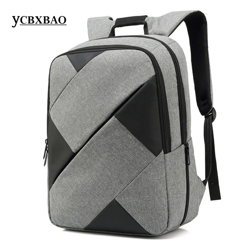

2019 Fashion Men's Work Backpack USB Charging Travel Bag Pack Male Bags School bags for college students bag; Mochila Escloar