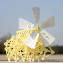Ветер Bionic робот подарок наука интеллектуальных инопланетян червячная лапа строительство DIY собранная игрушка для творчества детей Малыш Развивающие