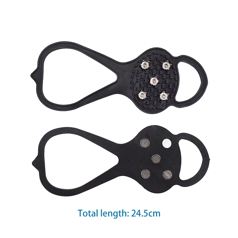 Clampons Ice Crampons универсальные Нескользящие ботинки для походов ходьбы по снегу