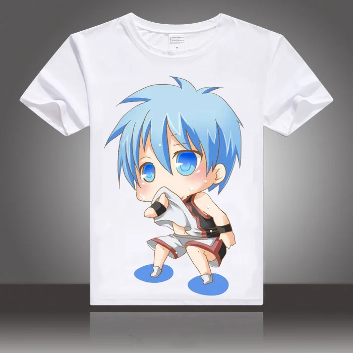 Футболка Kuroko's с изображением корзины и мяча для косплея Kuroko no Basuke Мужская