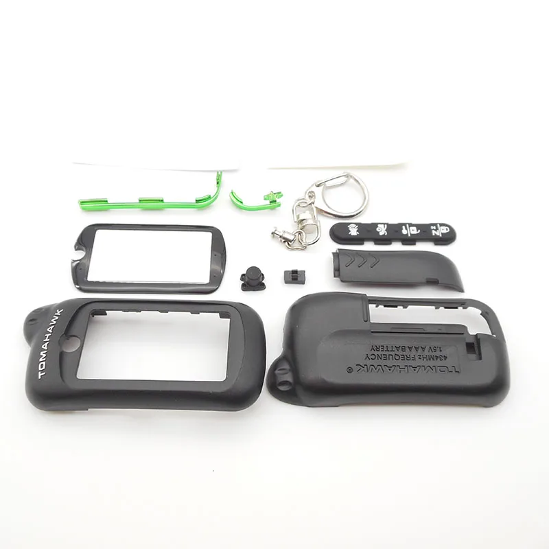

Russia version Z5 Case keychain for Tomahawk Z5 lcd remote two way car alarm system free shipping