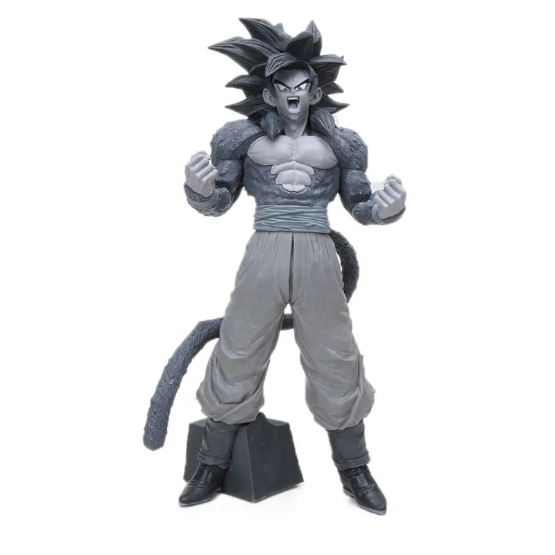 20 см 25 см Master Star Piece Vegetto trunks ПВХ экшн фигурка Dragon Ball Z фигурки игрушки супер сайян MSP Студенческая Модель Куклы - Цвет: 32cm black saiyan op