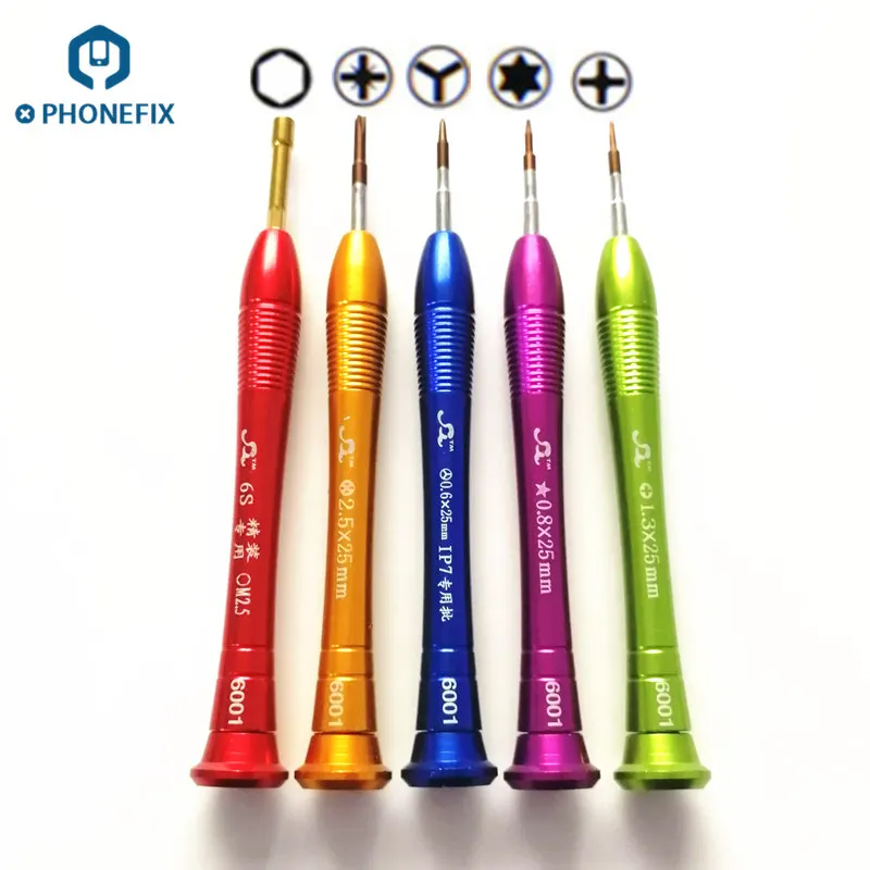

PHONEFIX Precision 5 In 1 Electron Torx Screwdrivers Set Hand Tools Kit Mobile Phone Opening Repair Tools For iPhone 8 7 6
