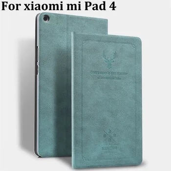 

2pcs For Xiaomi Mi Pad 4 Original Case Cover MiPad 4 Leather shell Ultra Thin With Tablet Holder For Xiaomi Mi Pad4 flip cases