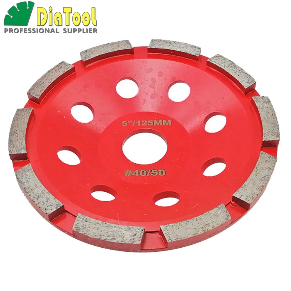 5 inch (125mm) Single Row Cup Wheel for concrete, grinding disc, grinding wheel, bore 22.23mm