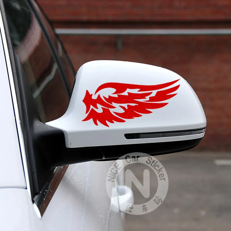 Embellecedores y para carrocería Espejos retrovisores y partes de repuesto Calcomanías Reflectantes para Coche para Nissan Micra Pegatinas Creativas de Vinilo para Espejo retrovisor de Coche Accesorios Pegatinas de PVC y